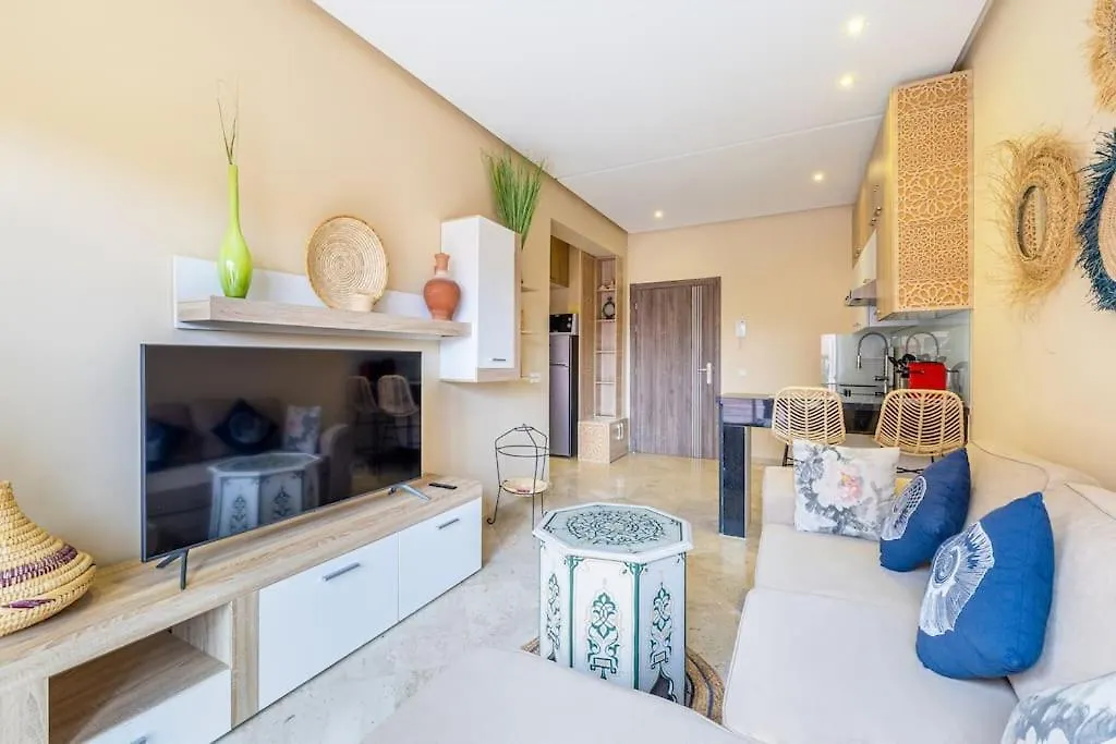 شقة Cozy And Brand New Luxury Flat And Hypercenter Marrakech مراكش 0*,  المغرب