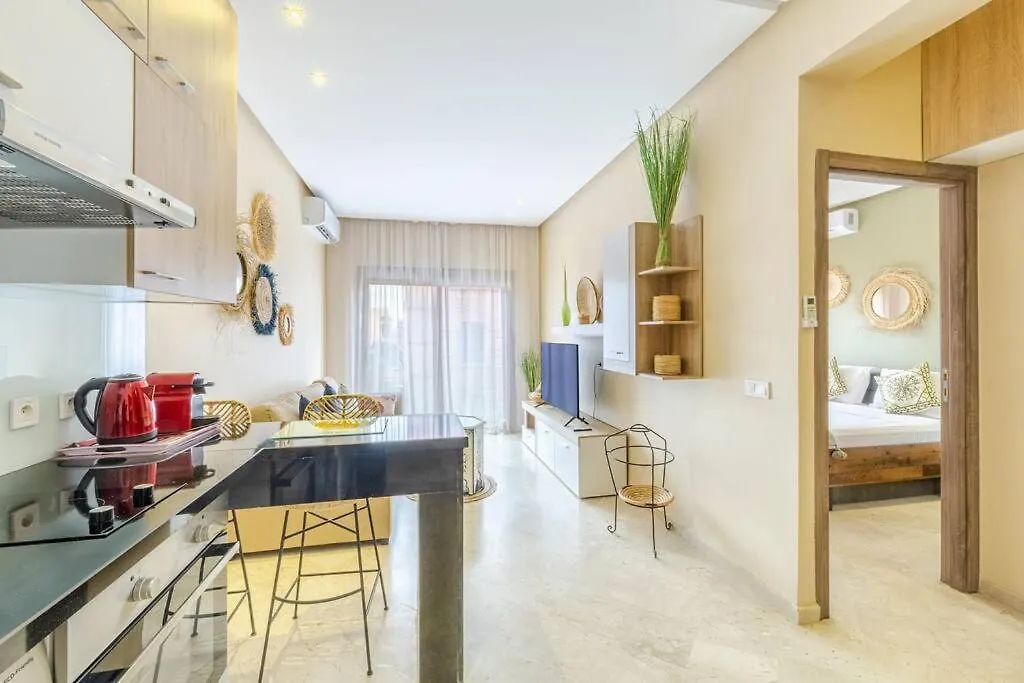 شقة Cozy And Brand New Luxury Flat And Hypercenter Marrakech مراكش